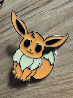 Pokemon Pikachu Poncho Enamel Pin Eeveelution Anime Cartoon Eevee Evolution Set - Image 2