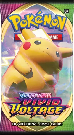 WORLDS STREAM #2 Pokemon TCG Vivid Voltage Booster Pack Sealed - Random Pack Art - Image 1