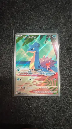 Misty's Lapras 194/182 Illustration Rare Destined Rivals NM Pokemon - Image 1