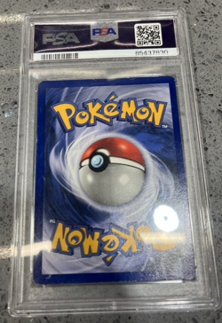 1999 Pokemon Fossil Gengar #5 Holo PSA 7 NM - Image 3