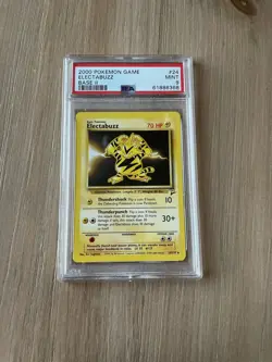 2000 WOTC Pokemon Base 2 II Set Electabuzz 24/130 PSA 9 - Image 1