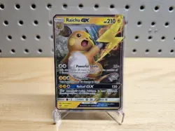 2017 Pokemon TCG Shining Legends Raichu GX Holo Rare 29/73 (LP) - Image 1