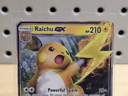 2017 Pokemon TCG Shining Legends Raichu GX Holo Rare 29/73 (LP) - Image 2