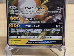 2017 Pokemon TCG Shining Legends Raichu GX Holo Rare 29/73 (LP) - Image 3