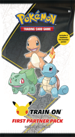 Pokemon TCG: 25th Anniversary First Partner Pack - KANTO Booster - SEALED 820650809682 - Image 1