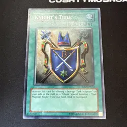 YUGIOH KNIGHTS TITLE PRIMSATIC SECRET RARE ROD-EN002 - Image 2