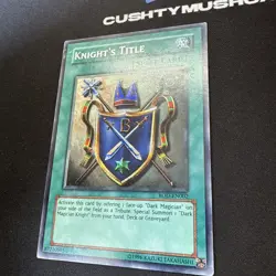 YUGIOH KNIGHTS TITLE PRIMSATIC SECRET RARE ROD-EN002 - Image 3