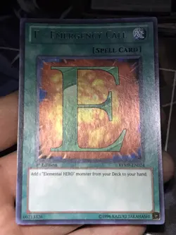 Yugioh E - Emergency Call RYMP-EN024 Secret Rare 1st Ed VLP - Image 2