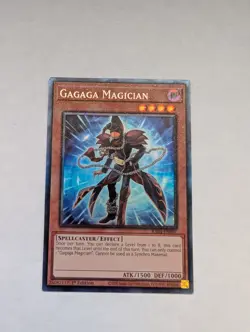 Gagaga Magician 1st Edition Platinum Secret Rare RA04-EN007 Yu-Gi-Oh - Image 1