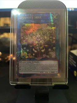 Traptrix Sera 1st Edition Quarter Century Secret Rare RA04-EN075 Yu-Gi-Oh! - Image 1