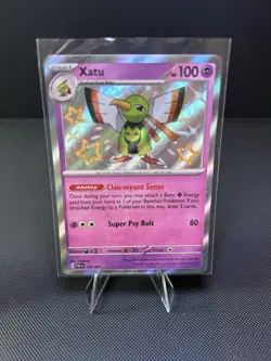 Pokemon TCG Card Lot Baby Shiny Garganacl, Xatu, Rowlet (lot6) - Image 2