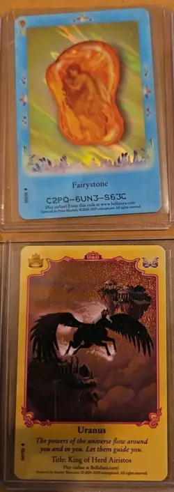 Bella Sara - Shiny Holo Foil - Lot of 6 Cards - From Assorted Series (Lot M) - Image 3