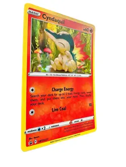 Pokemon Card Cyndaquil SWSH221 Black Star Promo Near Mint - Image 2