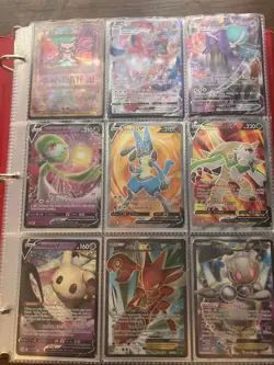 Pokemon card binder collection all included, very rare ancient new and sylveon - Image 1
