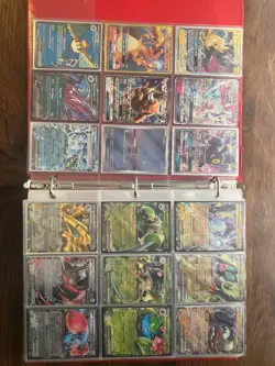 Pokemon card binder collection all included, very rare ancient new and sylveon - Image 2