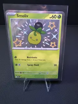 Pokemon TCG Card Lot Baby Shiny Smoliv, Ralts, Orbeetle (lot7) - Image 4