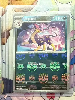 Pokemon 4 Card Masterball Lot Black Bolt White Flare Trubbish Liepard Bulk NM - Image 5