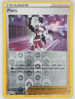 Piers 058/073 - Reverse Holo Card - Champions Path - Pokemon NM - Image 1