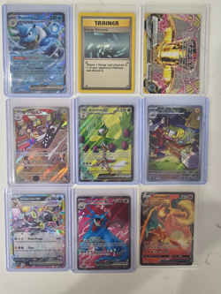 Pokemon Lot Of 100 Cards-Full Arts, Ex’s, Sir’s, V-star, Vintage, Holos, & More - Image 3