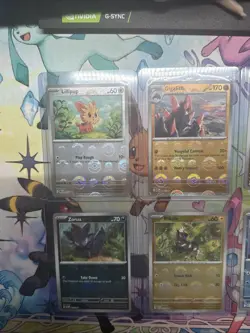 Pokemon 8 Card Lot Pokeball White Flare Black Bolt Zorua S&V Blitzle NM - Image 2