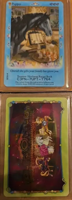Bella Sara - Shiny Holo Foil - Lot of 6 Cards - From Assorted Series (Lot I) - Image 3