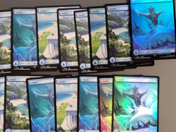 Lot of 44 Final Fantasy Island Basic Land Cards. NM Foil and Reg. Never Played - Image 4