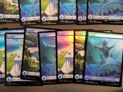 Lot of 44 Final Fantasy Island Basic Land Cards. NM Foil and Reg. Never Played - Image 5