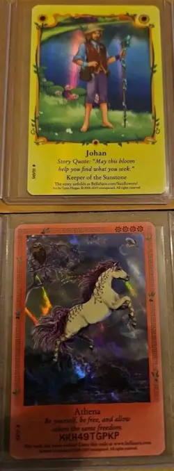 Bella Sara - Shiny Holo Foil - Lot of 6 Cards - From Assorted Series (Lot G) - Image 3