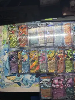 Pokemon 50 EX & V Lot Destined Rivals Black Bolt White Flare BULK 50 Cards - Image 3