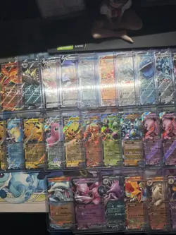 Pokemon 50 EX & V Lot Destined Rivals Black Bolt White Flare BULK 50 Cards - Image 5