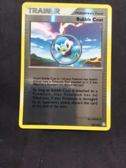 Pokemon Cards: Legends Awakened Reverse Holo: Bubble Coat 129/146 - Image 2