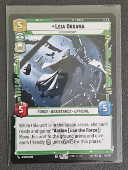 Star Wars Unlimited - Legendary Card LOF 98 Leia Organa - Image 1
