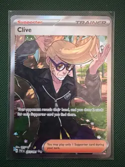 Pokemon Scarlet & Violet Full Art Trainer Cards TCG - Image 1