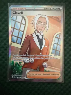Pokemon Scarlet & Violet Full Art Trainer Cards TCG - Image 3