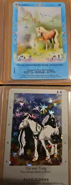 Bella Sara - Shiny Holo Foil - Lot of 6 Cards - From Assorted Series (Lot E) - Image 2