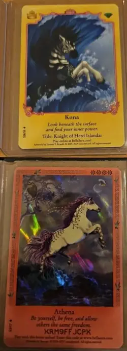 Bella Sara - Shiny Holo Foil - Lot of 6 Cards - From Assorted Series (Lot E) - Image 3