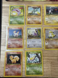 Pokemon 1ST EDITION Base Set SPANISH Edition ALMOST COMPLETE Non Holo Cards NM - Image 5