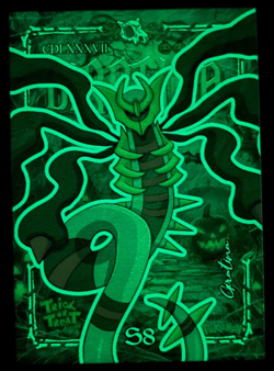 Serial 26/100🔥Giratina POKEMON TRICK OR TREAT Prisma Card #S1 Glow in the Dark - Image 3