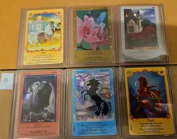 Bella Sara - Shiny Holo Foil - Lot of 6 Cards - From Assorted Series (Lot D) - Image 1