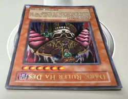 YU GI OH! CARD DARK RULER HA DES DB2-EN124 DARK BEGINNING 2 ULTRA RARE UNPLAYED - Image 3