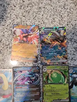 Lot Of Used Pokemon Cards. Ex's, V's, And V Stars - Image 2