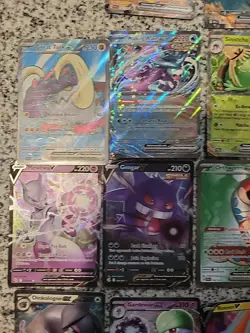Lot Of Used Pokemon Cards. Ex's, V's, And V Stars - Image 3