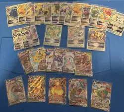 Pokemon Card Lot Of 30 VStar ‘s And VMax’s Nice NM-M Lot - Image 1