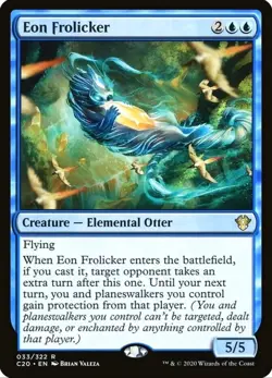 X 1 Eon Frolicker NM Ikoria Commander 033 Magic the Gathering - Image 1