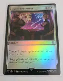Mtg - Secret Rendezvous (0219) - Commander: FINAL FANTASY (FIC) - Foil - Nm - Image 1