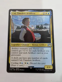 Cid, Timeless Artificer - UB Final Fantasy - (0413) - NM - Image 1