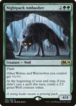 Nightpack Ambusher - Foil Core Set 2020 NM MTG - Image 1