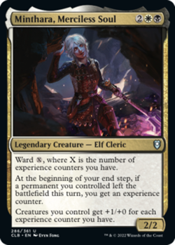 Minthara, Merciless Soul Light Play, English Magic the Gathering MTG Commander L - Image 1