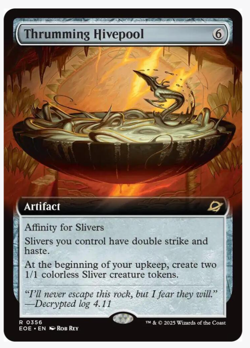 Thrumming Hivepool (Extended Art) Edge of Eternities Regular, Fast Shipping, NM - Image 2