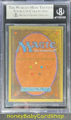 MTG International Edition (IE) 1993 Regrowth BGS 7.5 NM+ Old School 93/94 - Image 2